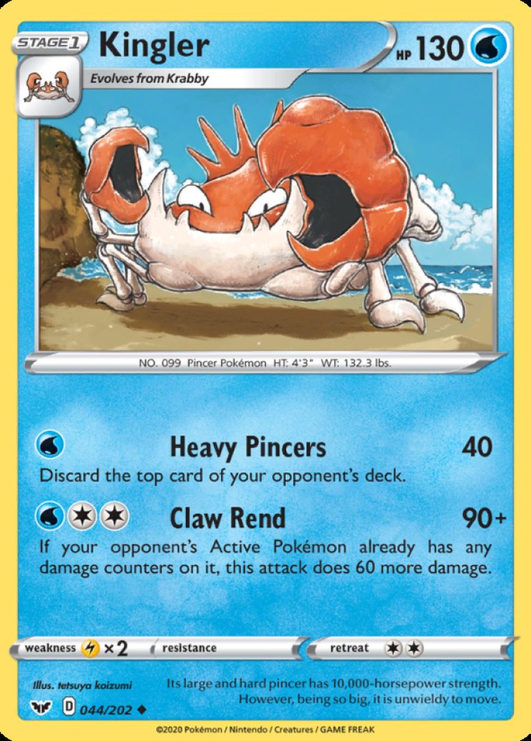 Kingler VMAX - Brilliant Stars - Pokemon Card Prices & Trends Kingler VMAX - Brilliant Stars - Pokemon Card Prices & Trends