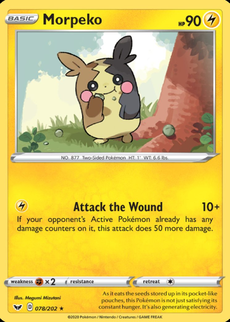 Morpeko V (Full Art) - Sword & Shield Base Set - Pokemon Card Prices & Trends Morpeko V (Full Art) - Sword & Shield Base Set - Pokemon Card Prices & Trends