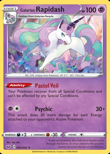 Galarian Rapidash