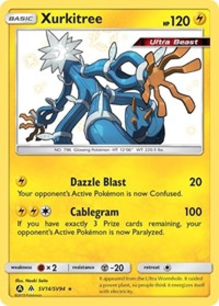 Xurkitree GX - SM68 - Sun & Moon Promos - Pokemon Card Prices & Trends