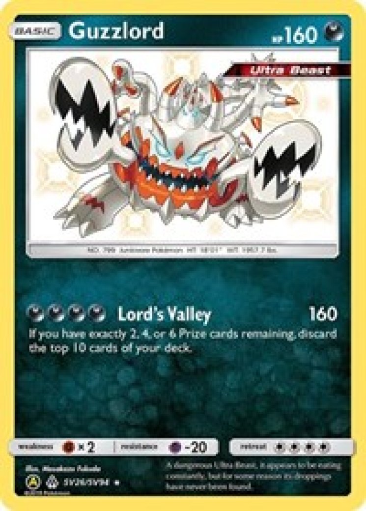 pokemon card guzzlord gx guzzlord gx pokemon card