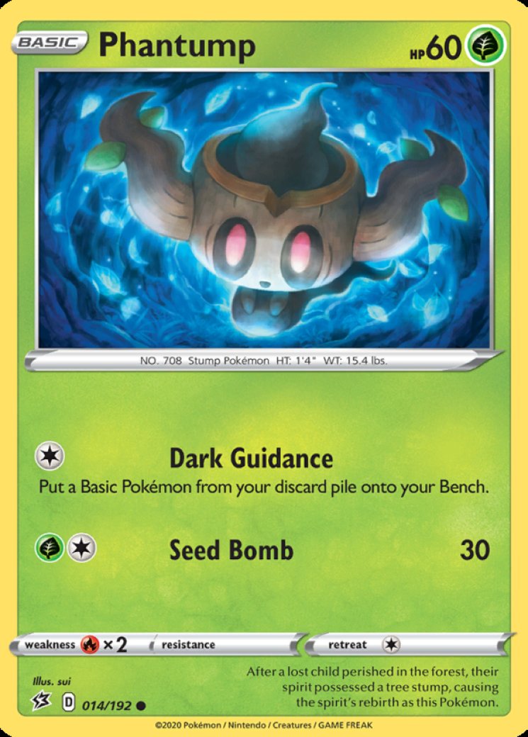 phantump pokemon card value {077/193}Hop's (Energy Mirror) Common Card Type Phantump Prices | Phantump List