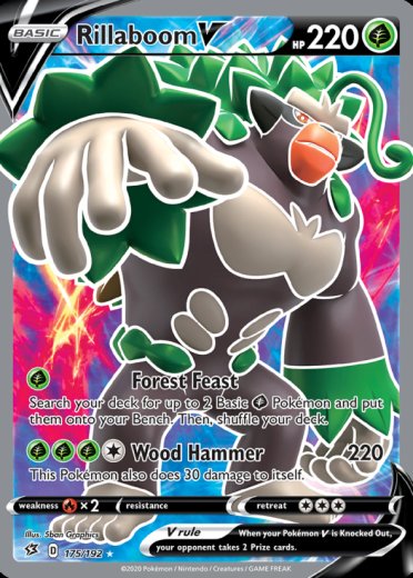 Rillaboom V (Full Art)