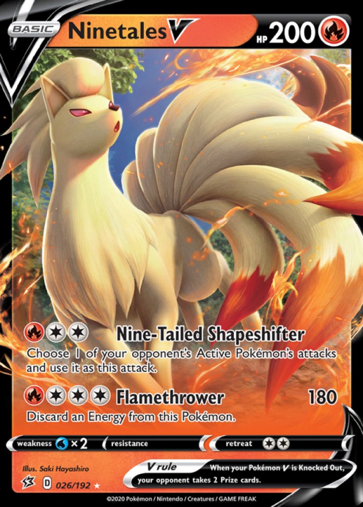 Ninetales V 26/192 Price 2026 | Rebel Clash