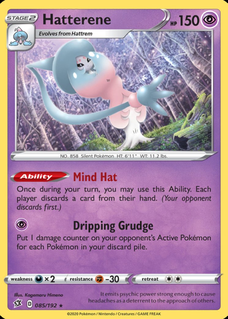hatterene vmax pokemon card value Hatterene VMAX - SWSH: Crown Zenith: Galarian Gallery - Pokemon
