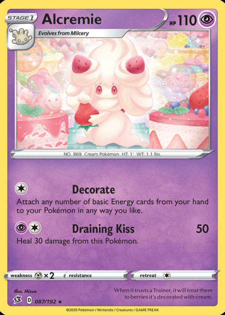 alcremie pokemon card value V 022/073 Full Art Ultra Rare  Champion's Path  Near Mint   CardNest Weakness / Resistance / Retreat Cost Alcremie Pokemon Cards Price Guide