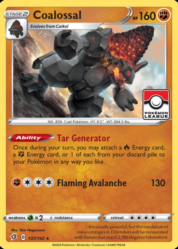 coalossal v pokemon card value Coalossal V 098/185 Vivid Voltage Pokemon Card Click and Collectables