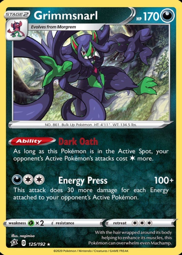 Grimmsnarl 178/264 Price 2026 | Fusion Strike