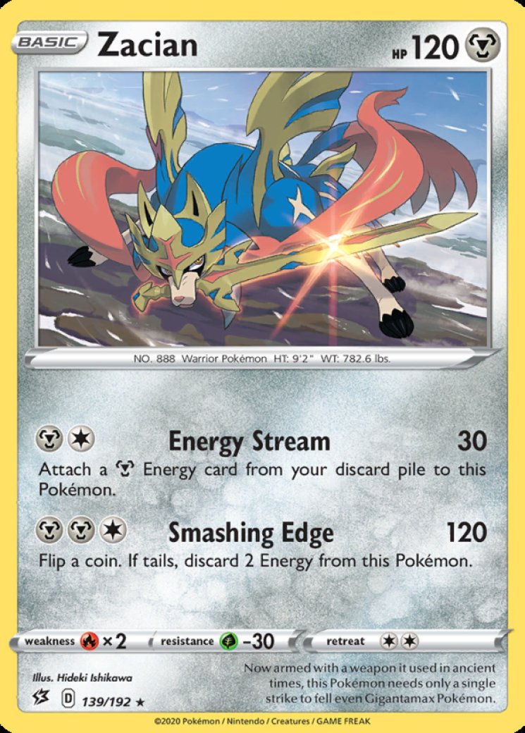 Zacian - Pokemon Card Prices & Trends