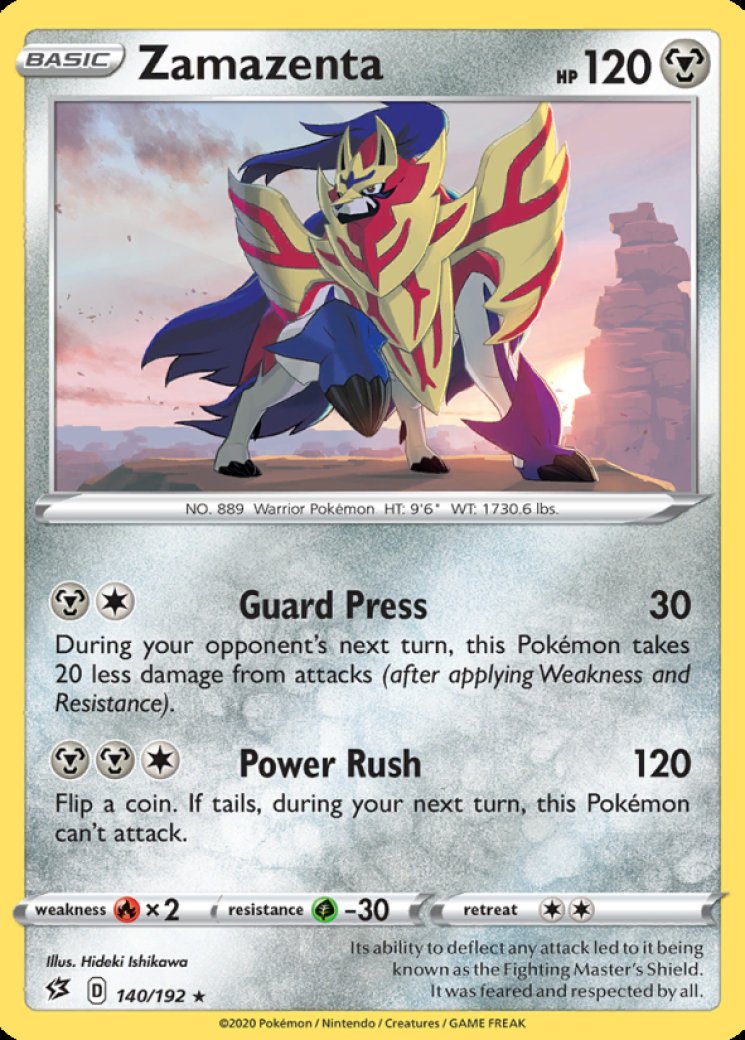 海外ポケカ スペイン語 Cenit Supremo zamazenta Zamazenta (Crown Zenith 97) - Bulbapedia, the community-driven