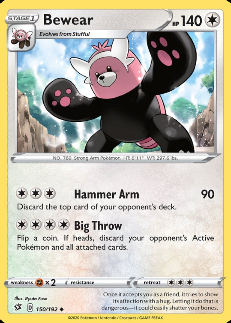 Bewear - Pokemon Card Prices & Trends