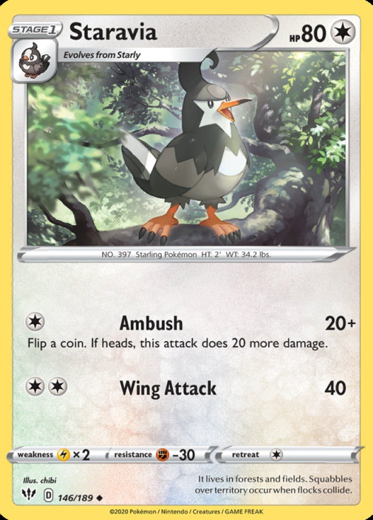 staravia pokemon card value Staravia - Diamond and Pearl - Pokemon