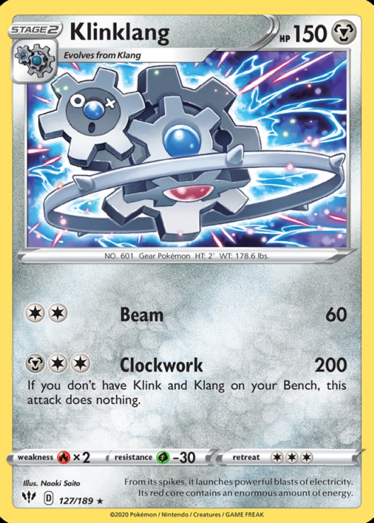 Klinklang - Darkness Ablaze - Pokemon Card Prices & Trends Klinklang - Darkness Ablaze - Pokemon Card Prices & Trends