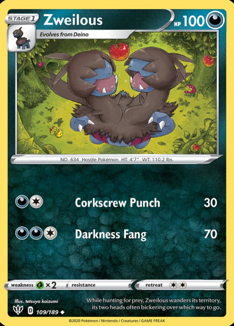 zweilous pokemon card price Pokémon - Zweilous (85/114) - XY Steam Siege - Reverse Holo - Trading Card  Game main image 1