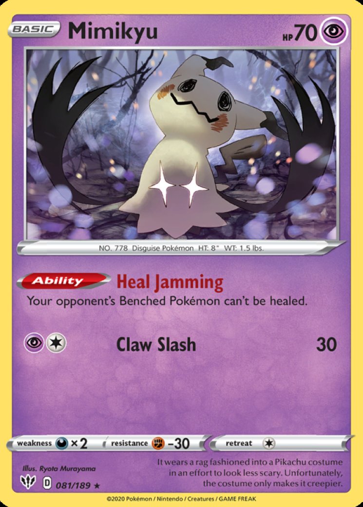 Mimikyu - Pokemon Card Prices & Trends
