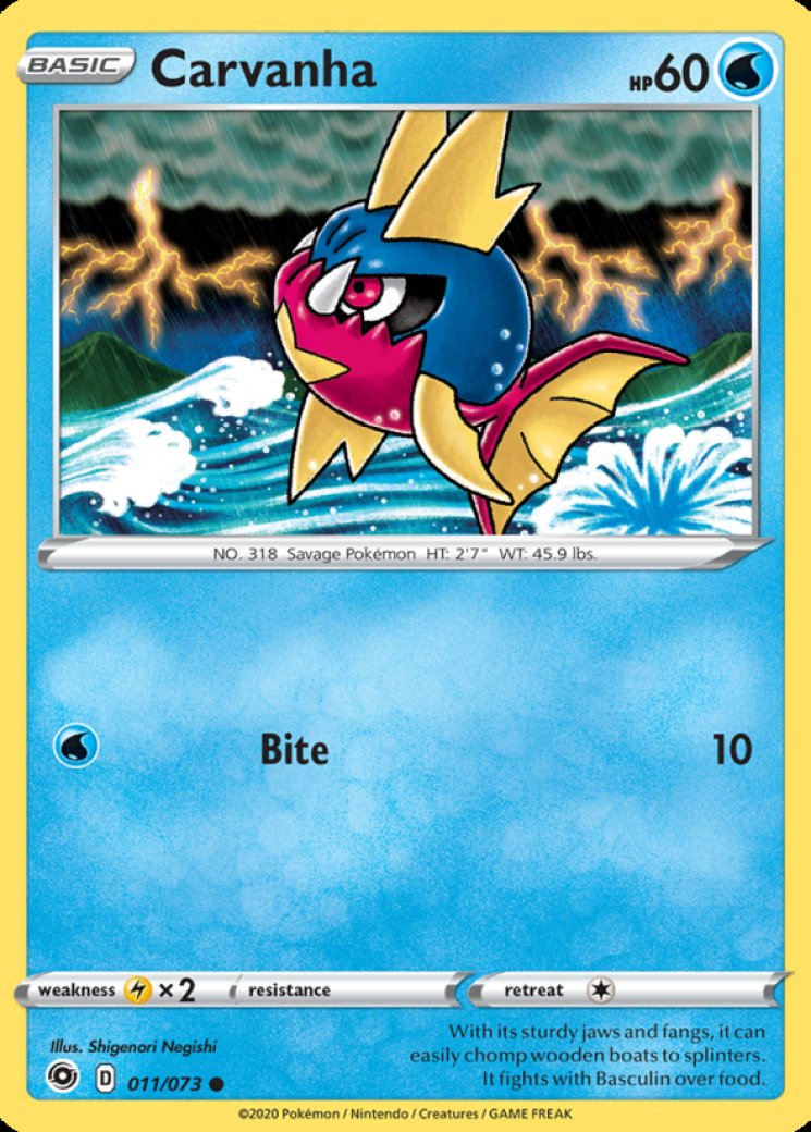 carvanha pokemon card value Carvanha Card Prices & Value 2026