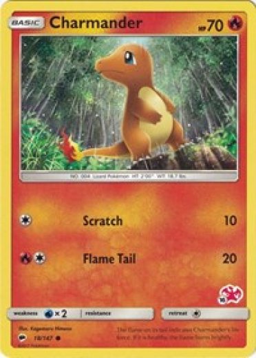 Charmander - 18/147 (#16 Charizard Stamped)