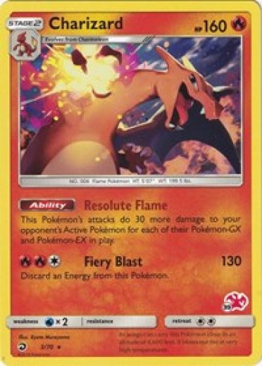 Charizard - 3/70 (#39 Charizard Stamped)