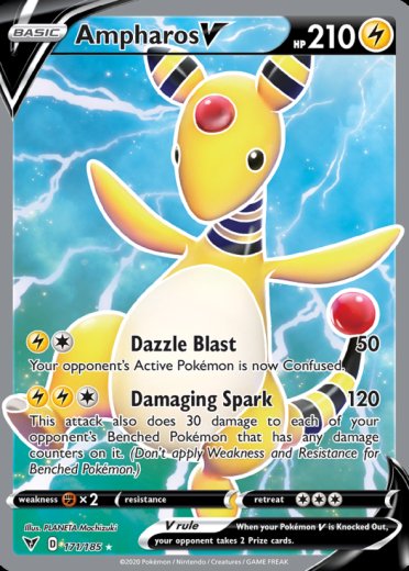 Ampharos V (Full Art)
