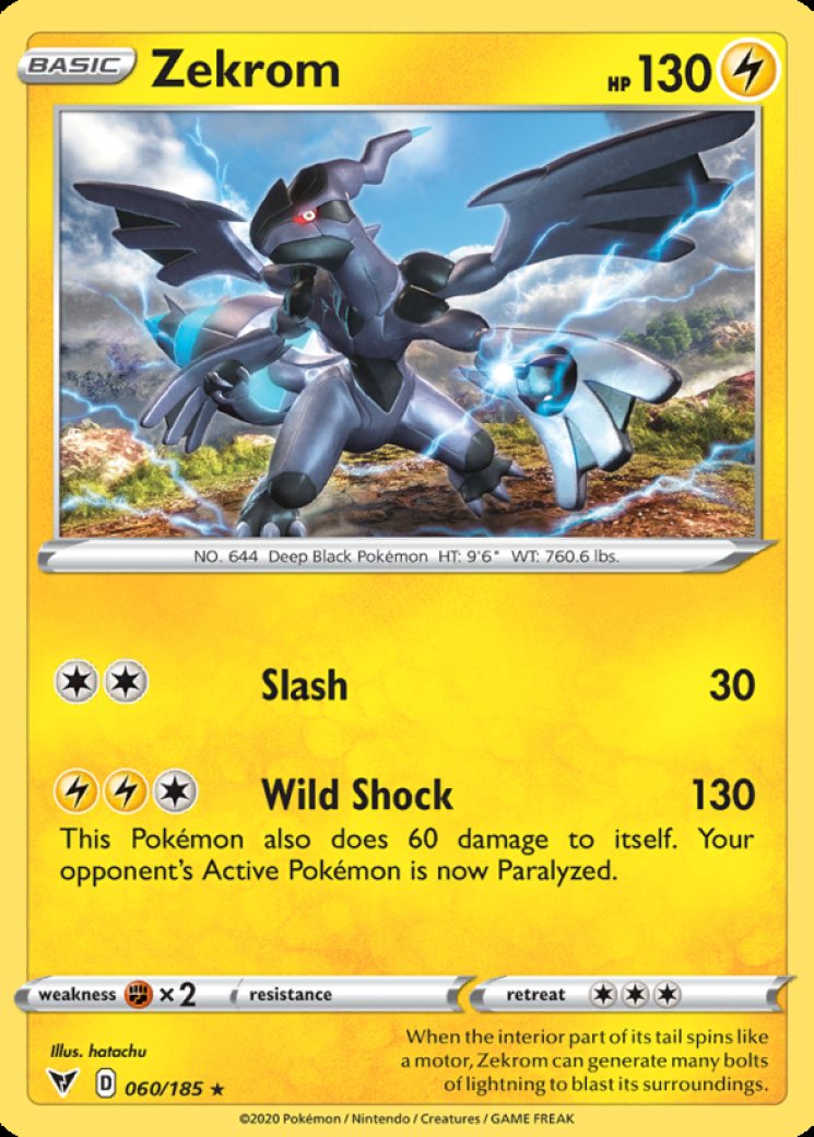 Zacian - Vivid Voltage - Pokemon Card Prices & Trends