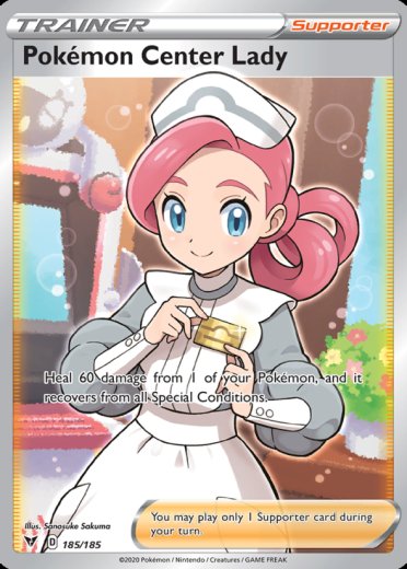 Pokemon Center Lady (Full Art)