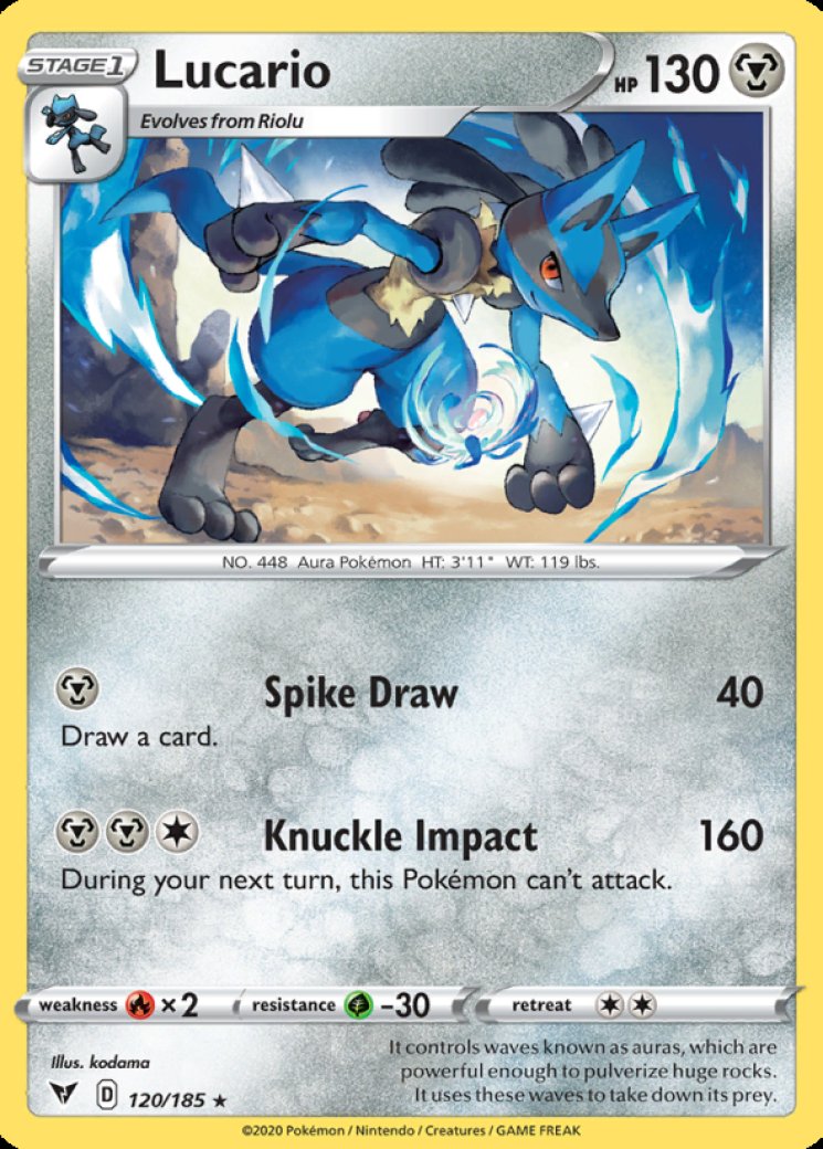 Lucario - Vivid Voltage - Pokemon Card Prices & Trends