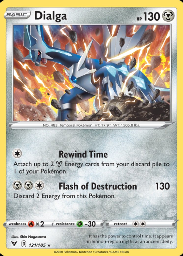 Dialga - Vivid Voltage - Pokemon Card Prices & Trends