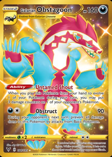 Galarian Obstagoon (Secret)