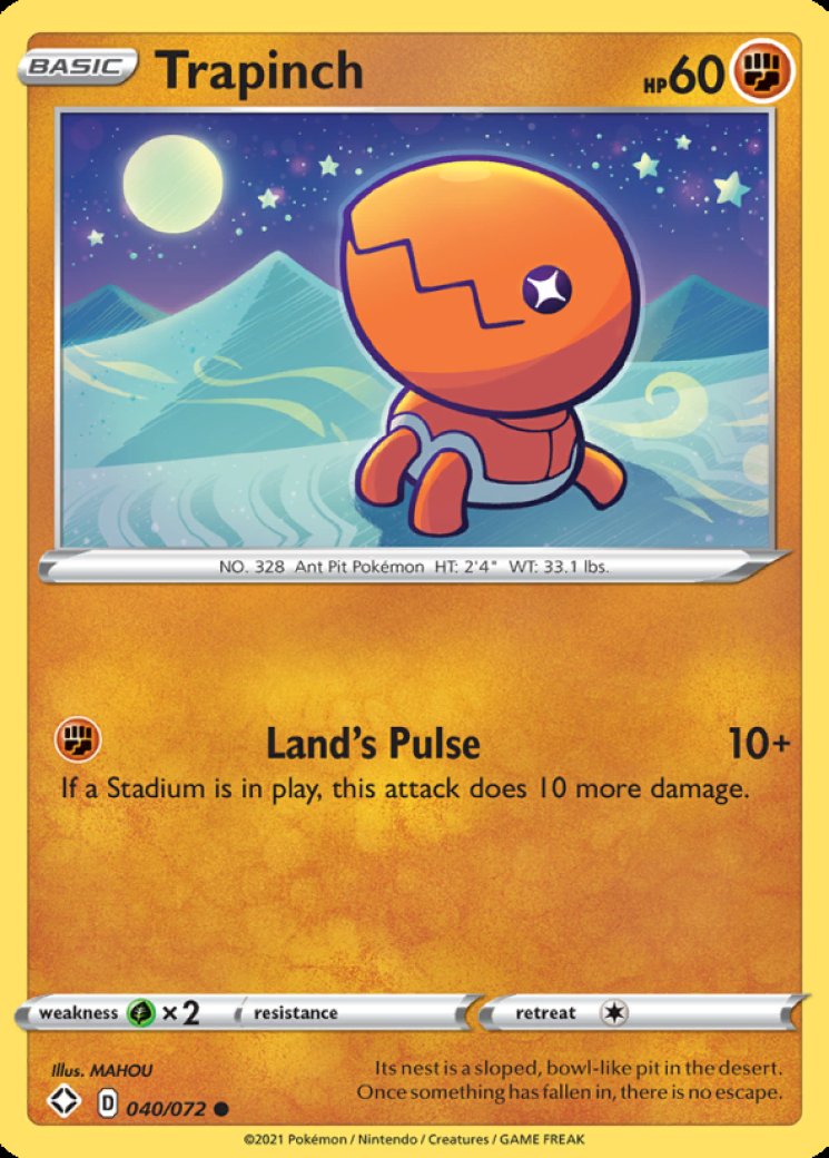 Trapinch 68/108 Price 2026 | Power Keepers
