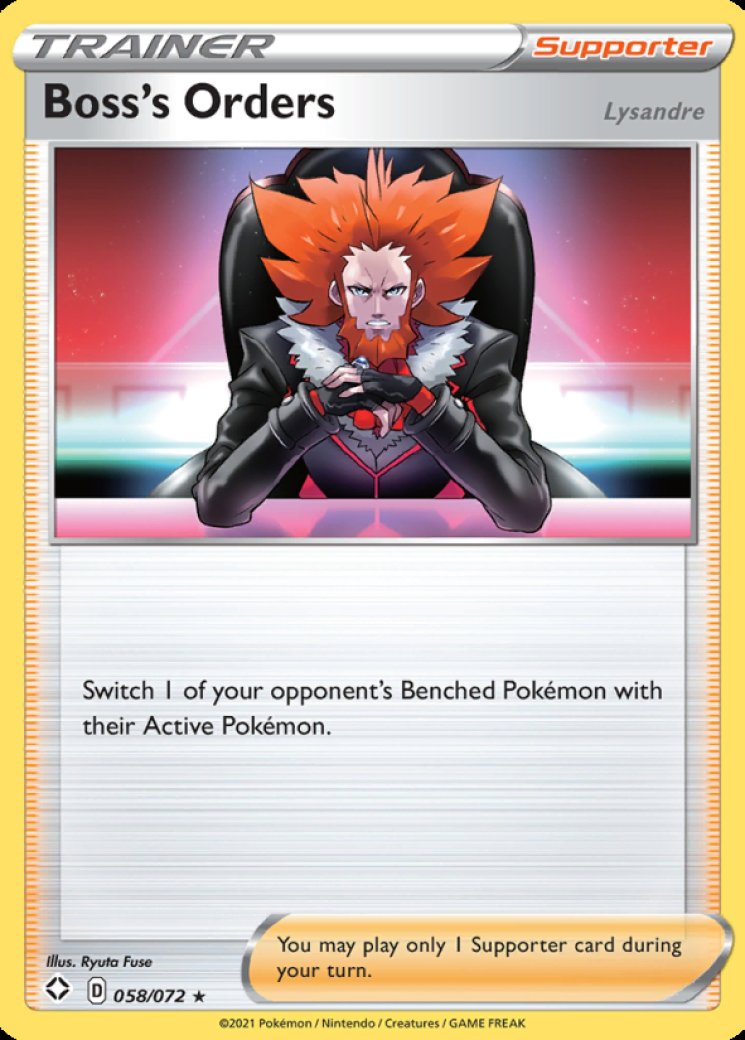 Boss's Orders 58/72 Price 2026 | Shining Fates