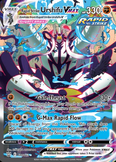 Rapid Strike Urshifu VMAX (Alternate Art Secret)