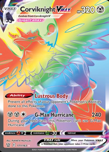 Corviknight VMAX (Secret)