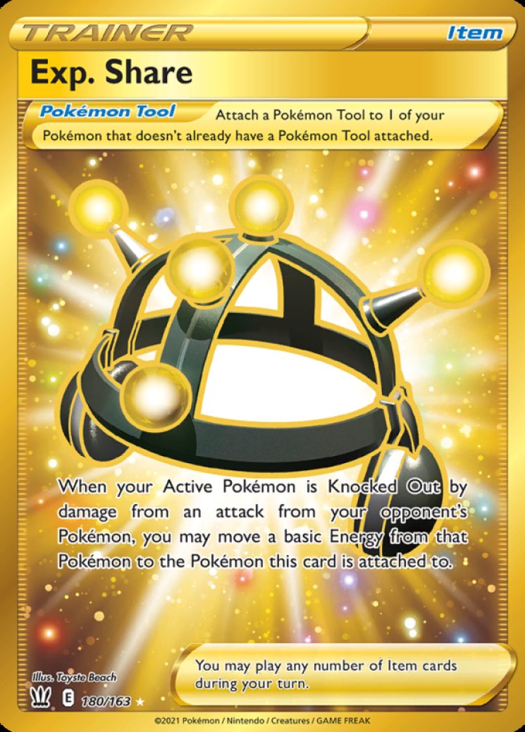 Exp. Share (Secret) 180/163 Price 2026 | Battle Styles