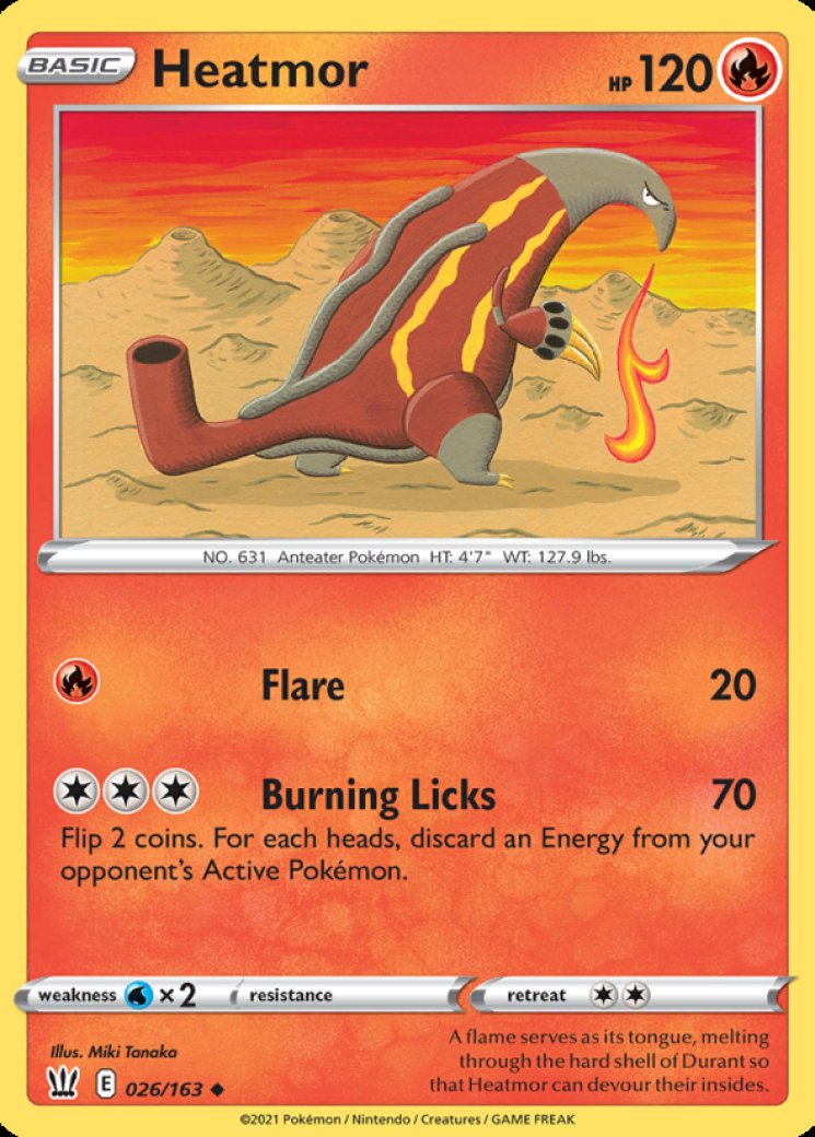 Heatmor - Battle Styles - Pokemon Card Prices & Trends