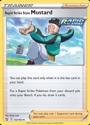 mustard pokemon card price Pokemon Card Brilliant Stars TG27/TG30 Rapid Strike Style Mustard Full –  Brokenvase Games