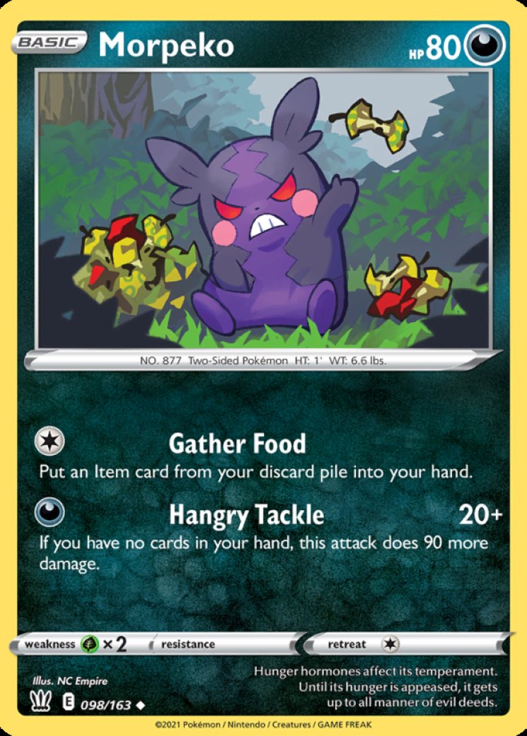 pokemon cards morpeko v Morpeko V SR