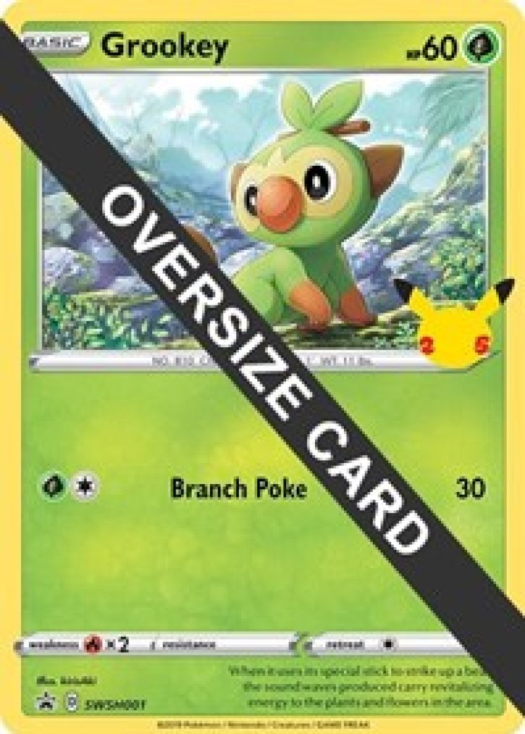 grookey pokemon card price - SWSH070 - SWSH: Sword & Shield Promo Cards [PROMO] The item available is listed in the Title Grookey #007/S-P Sword & Shield