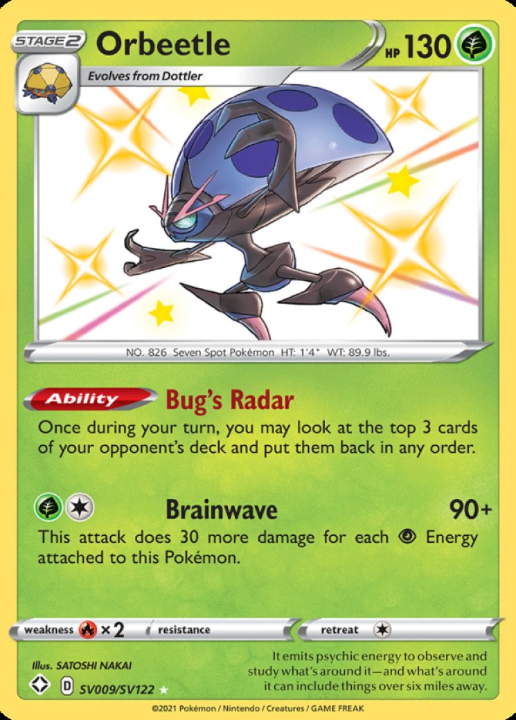 Orbeetle VMAX - Lost Origin Trainer Gallery - Pokemon Card Prices & Trends