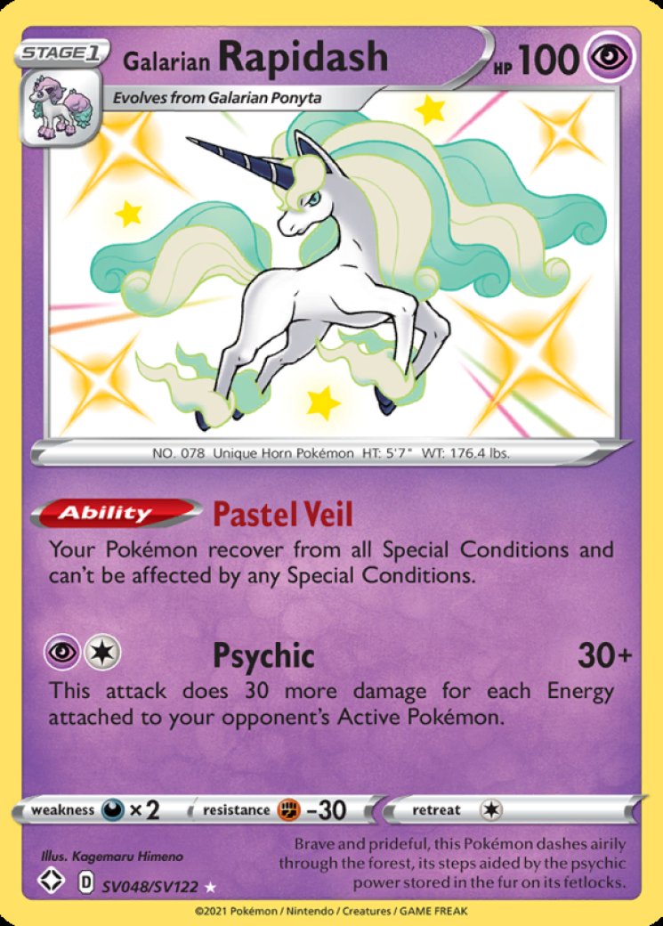 Galopa 020/142 Reverse - Myboost X Écarlate et Violet 7 Couronne Stellaire - Coffret de 10 Cartes Pokémon Françaises Galopa 020/142 Reverse - Myboost X Écarlate et Violet 7 Couronne Stellaire - Coffret de 10 Cartes Pokémon Françaises