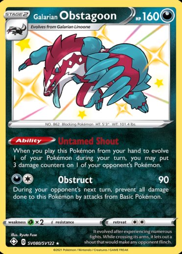 Galarian Obstagoon