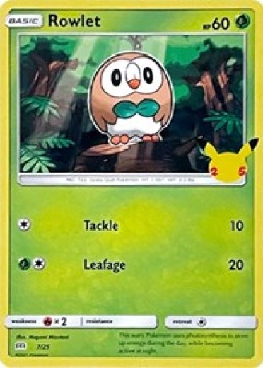 Rowlet - 7/25