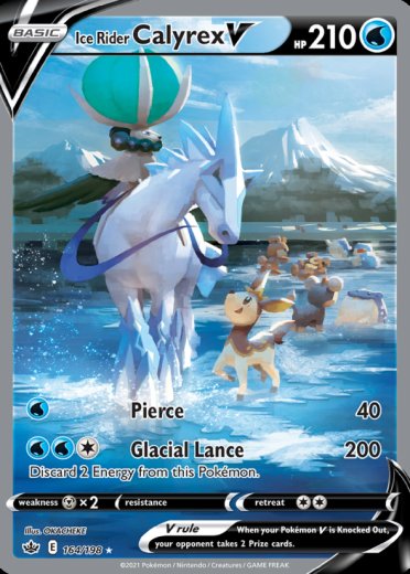 Ice Rider Calyrex V (Alternate Full Art)