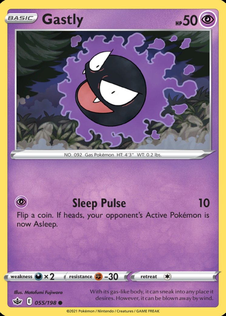 Gastly - Chilling Reign - Pokemon Card Prices & Trends
