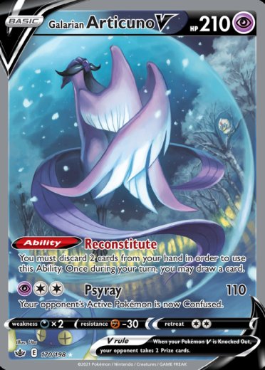 Galarian Articuno V (Alternate Full Art)