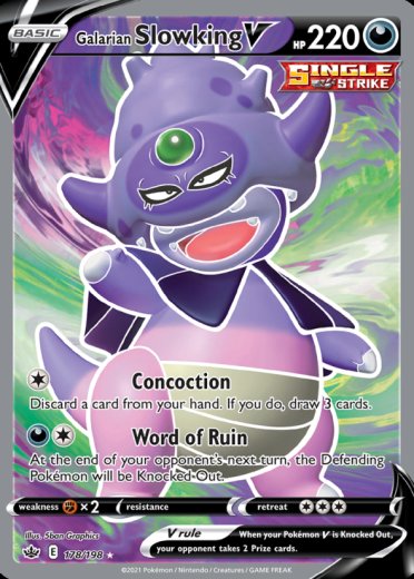 Galarian Slowking V (Full Art)