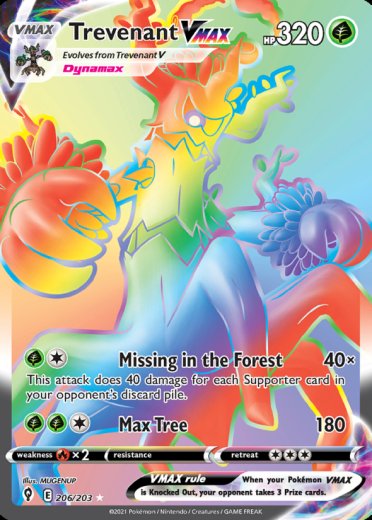 Trevenant VMAX (Secret)