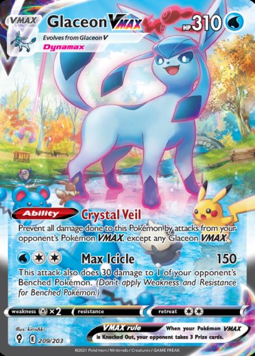 Glaceon VMAX (Alternate Art Secret)