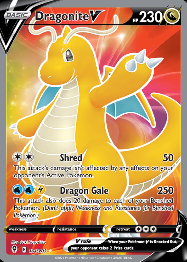 dragonite v pokemon go card price - 076/078 - - Ultra Rare holofoil pattern or surface detail) Dragonite V #49 Prices |