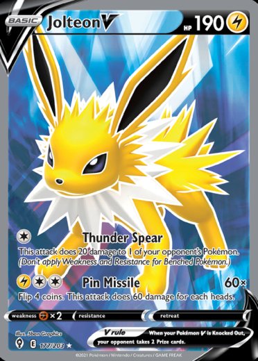 Jolteon V (Full Art)