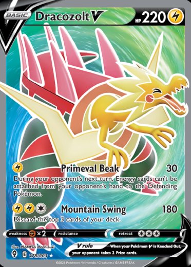 Dracozolt V (Full Art)